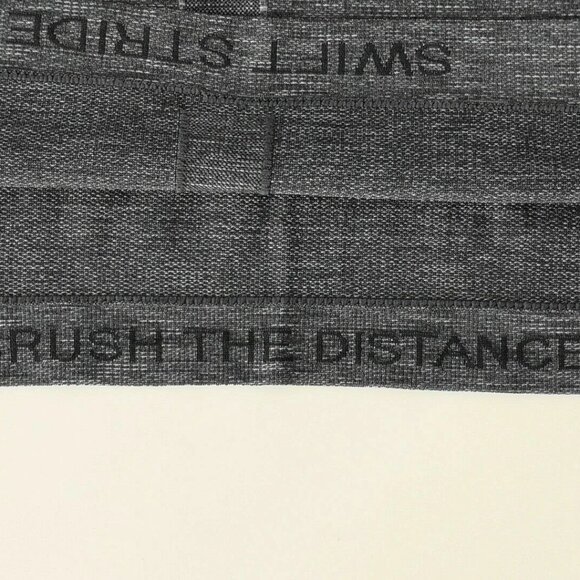 NWT LULULEMON BLK/DCO/WHTI Black White Lightweight Swiftly Speed LS Top 6 - Picture 8 of 9